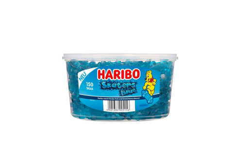 Haribo Skaters Blue kerek doboz 150 darab