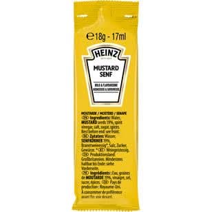 Heinz mustár csípősen édes 100 adag x 17ml