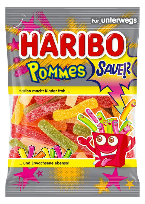 Haribo Savanyú Hasábburgonya tasak 100 g