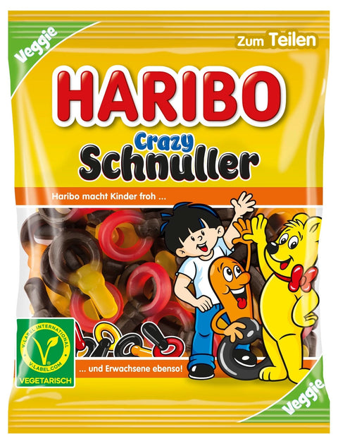 Haribo Crazy Schnuller tasak 175 g