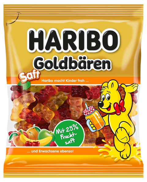 Haribo Goldbären gyümölcslé 160 g-os zacskó