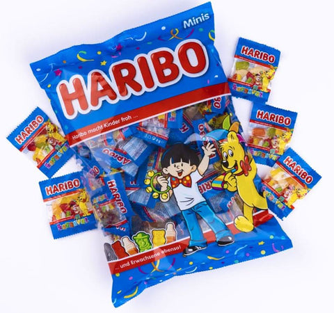 Haribo gumicukor mix – szóróajándék farsangra 800g