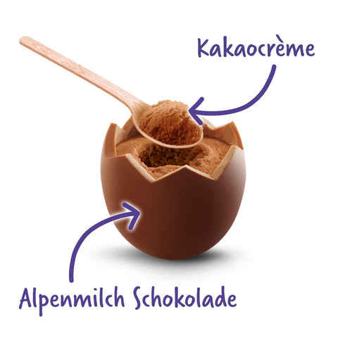 Milka Kanál Tojás Kakaókrémes 4 db-os 136g