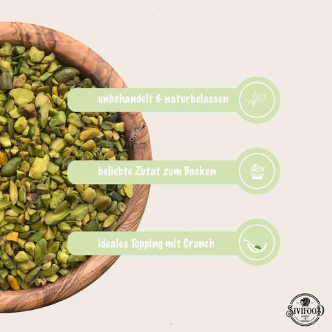 SIVIFOOD Durvára vágott pisztácia 250g