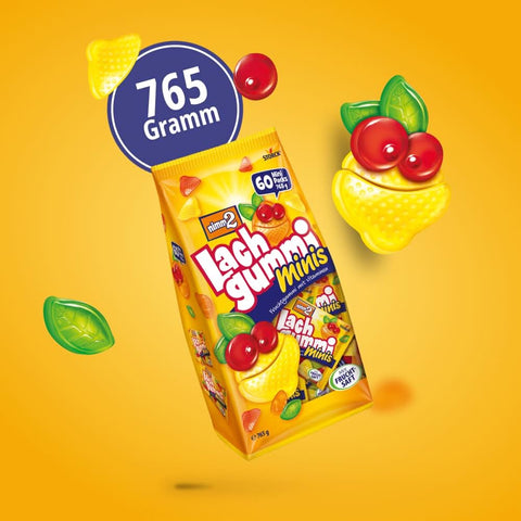 nimm2 Lachgummi minis 60 darabos - 765g