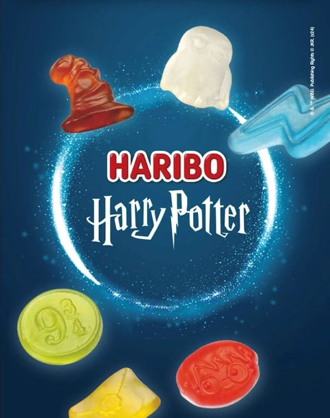 Haribo Harry Potter gyümölcsízű gumicukor szett 3x160g