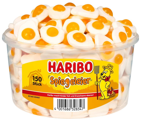 Haribo Tükörtojás kerek doboz 150 db