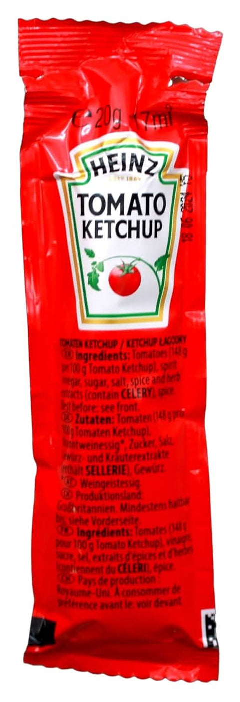 Heinz Tomato Ketchup Classic – Paradicsom ketchup adagzacsakban – 100 x 17 ml