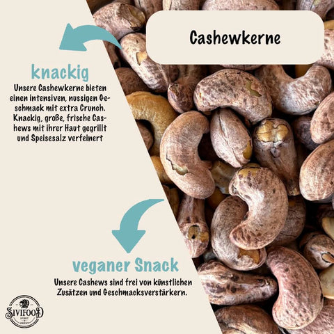 SIVIFOOD Jumbo kesudió héjjal 250g