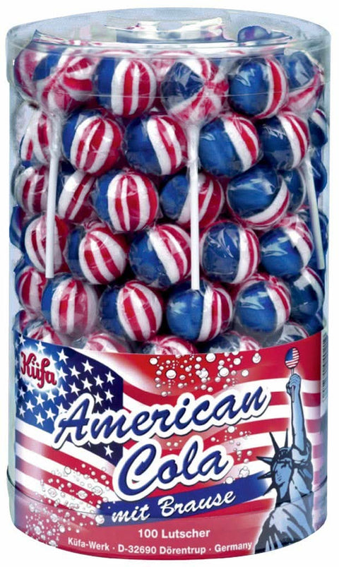 Küfa – amerikai kólaízű nyalóka – 100 darab