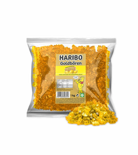 Haribo Goldbären citromos, fajtatiszta gumicukor, 1kg