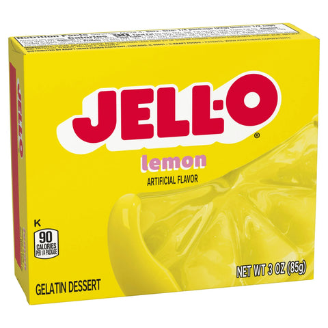 Jell-O citrom ízű zselé 85g