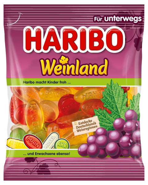 Haribo Weinland gumicukor 100 G