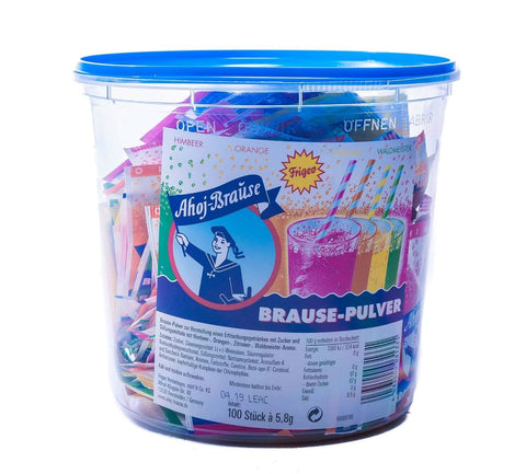 Frigeo Ahoj Brausepor 4 ízben, 100 tasak, 580 g