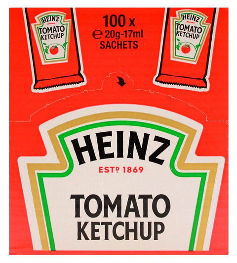 Heinz Tomato Ketchup Classic – Paradicsom ketchup adagzacsakban – 100 x 17 ml