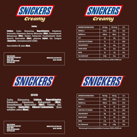 Mars, Snickers, Balisto és egyéb vegyes csokiszelet válogatás, dobozban, 72 szelet (1 x 3,8 kg)