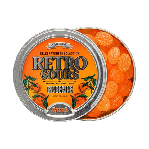 Iconic Retro Sours Mandarin 60g