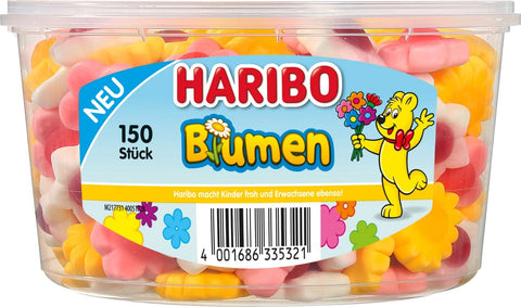 Haribo Virágok Kerek doboz 150 darab