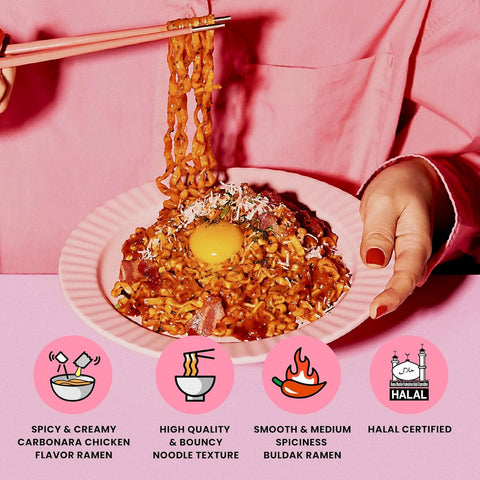Samyang Buldak Carbonara 5x-es kiszerelés