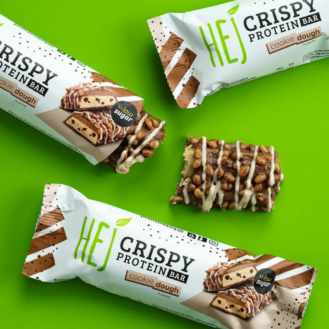 HEJ Crispy Bar fehérjeszelet Cookie Dough 45g