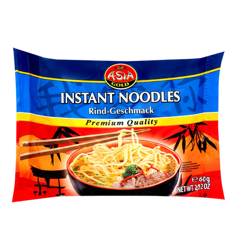 Asia Gold Instant tészta marhahús 30x60g