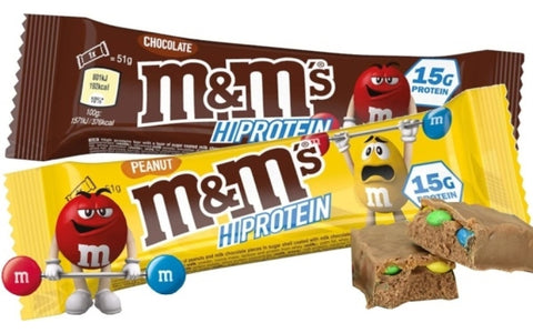 M&M's Földimogyorós High Protein Proteinszelet 51g