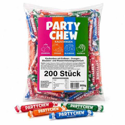 Rágórudak Party Chew 800g-os zacskó