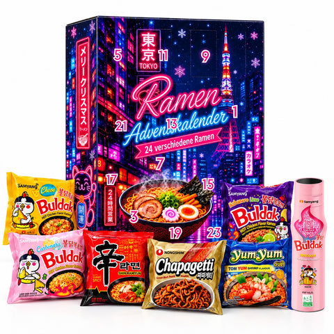 XXL Ramen adventi naptár – 24 finom instant tészta