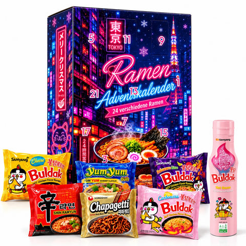 XXL Ramen adventi naptár – 24 finom instant tészta