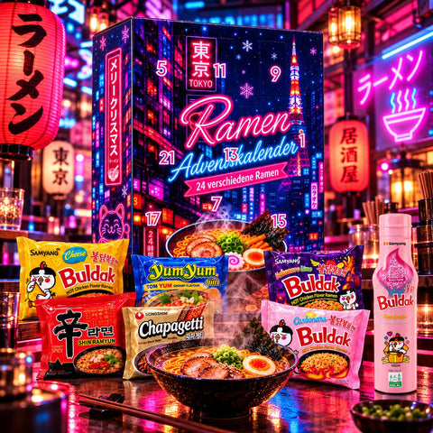 XXL Ramen adventi naptár – 24 finom instant tészta