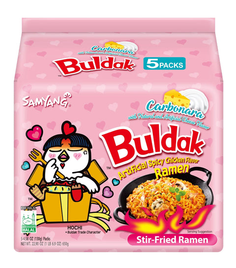 Samyang Buldak Carbonara 5x-es kiszerelés