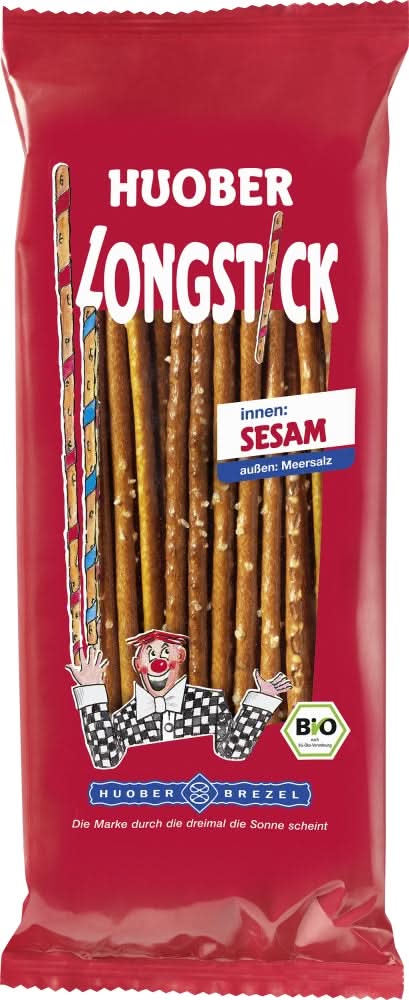 Huober Brezel Szezámos hosszú pálcika 125g