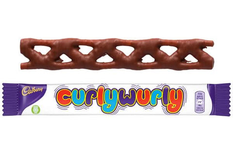 Cadbury Curly Wurly csokoládé-karamell rúd 48x21,5g