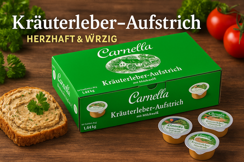 Carnella gyógynövényes májpástétom 60 x 24 g