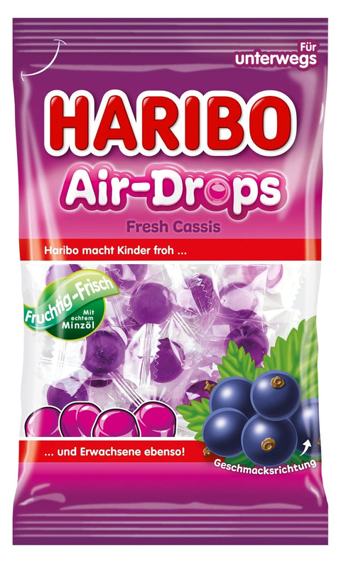 Haribo Air-Drops Friss Cassis tasak 100 g