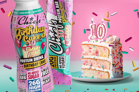 Chiefs Protein szelet Birthday Cake 55g