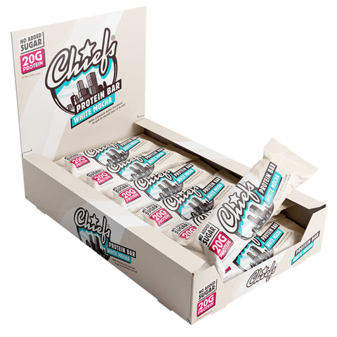 Chiefs Protein szelet Fehér Mokkás 55g