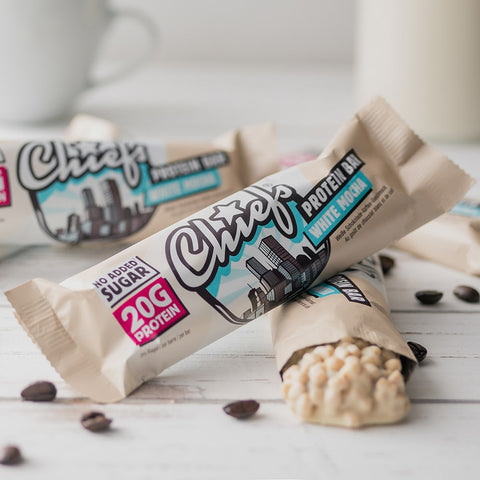 Chiefs Protein szelet Fehér Mokkás 55g