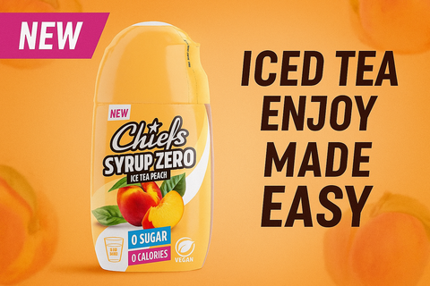 Chiefs szirup Zero Ice Tea Peach 65ml