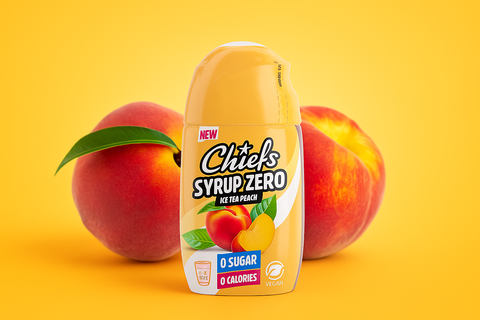 Chiefs szirup Zero Ice Tea Peach 65ml