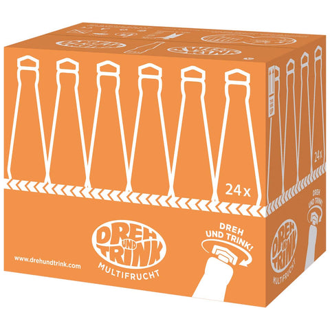 Dreh und Trink Többgyümölcs, 24 darab (24 x 200 ml)