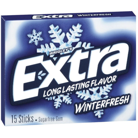 Wrigley's Extra Winterfresh rágógumi – 15 szelet