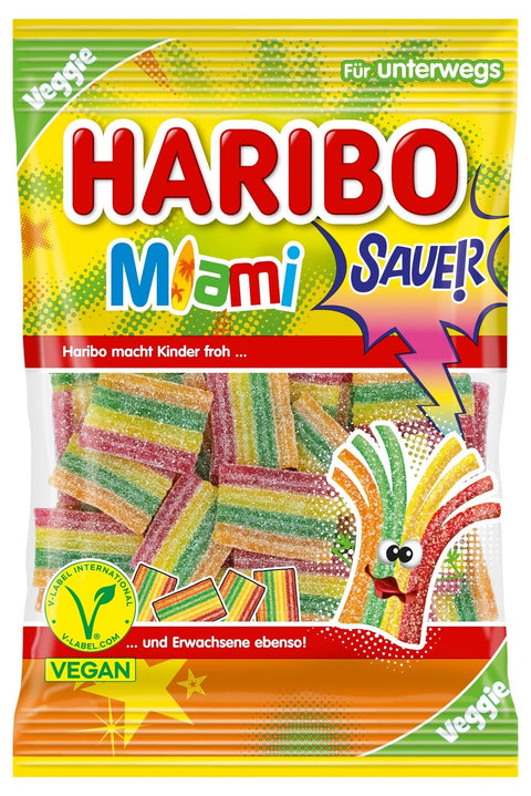 Haribo Miami Sauer tasak 85 g