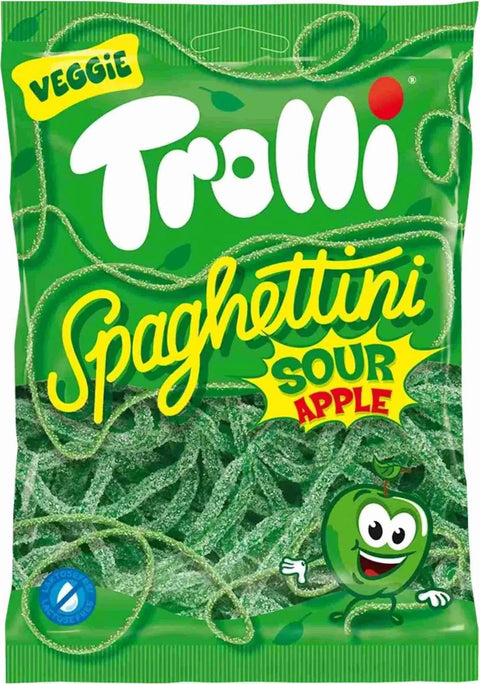 Trolli Spaghettini Savanyú Alma 100g