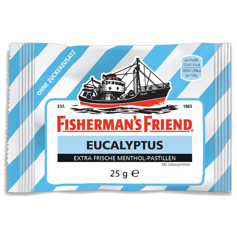 Fisherman's Friend Eukaliptusz cukormentes 24 x 25g
