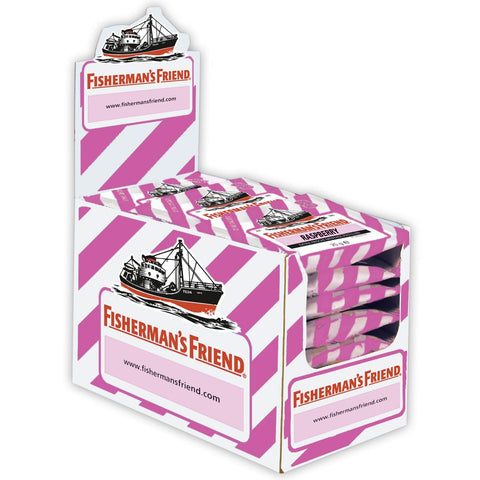 Fisherman's Friend Raspberry Cukormentes 24 x 25g