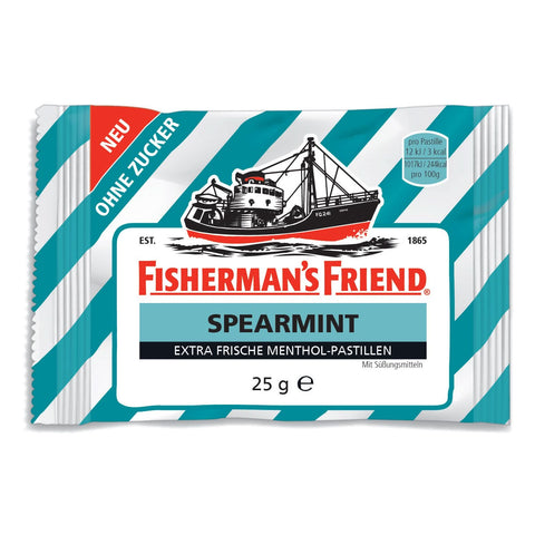 Fisherman's Friend Spearmint cukormentes 24 x 25g