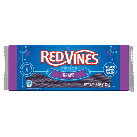 Red Vines Szőlőízű Édesgyökérrudak 142g