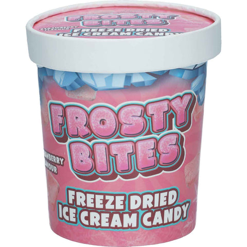 Frosty Bites fagyasztva szárított édesség jégkrém eper 40g