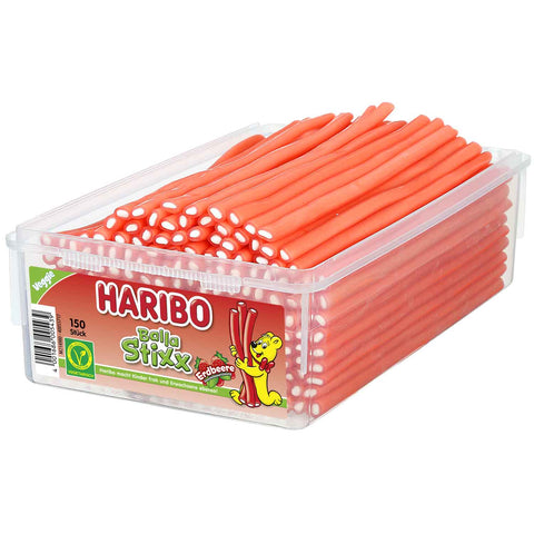 Haribo Balla Stixx Eper 150 darab